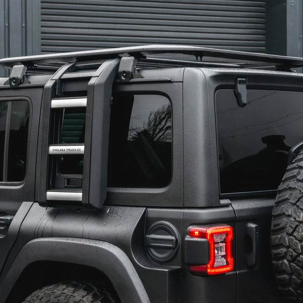 JEEP WRANGLER JL (2018-Present) Expedition Roof Rack and Side Ladder