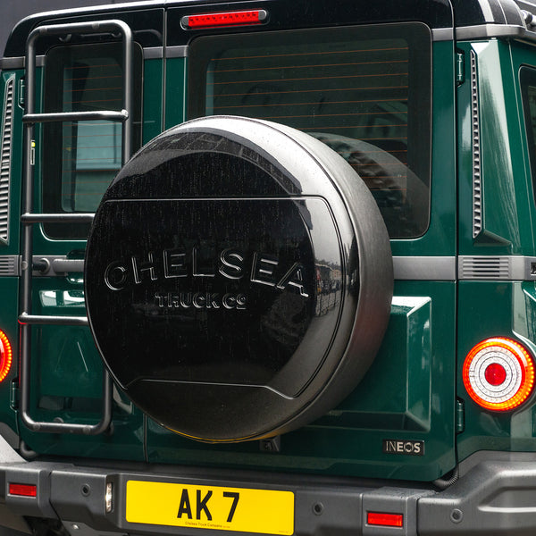 Chelsea Truck Company Hard Spare Wheel Cover Tailored By Kahn 