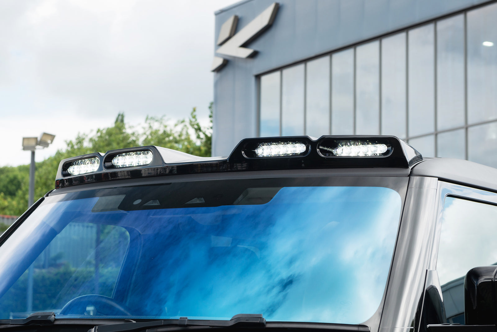 Land Rover Defender (2020-Present) Quad Roof Shield with LED Lights