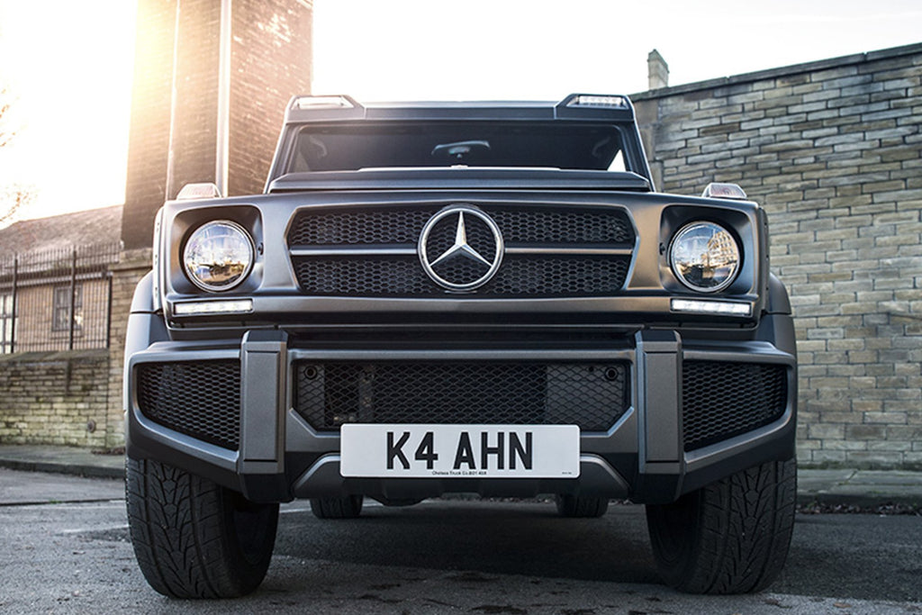 Mercedes G-Wagon (1990-2018) Front Grille with LED Running Lights ...